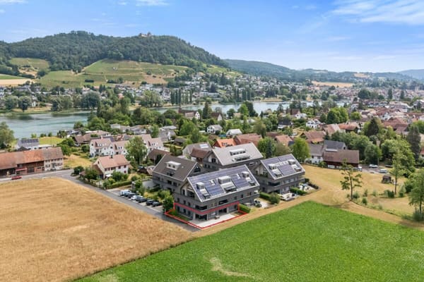 Immobilie in Wagenhausen - Traumhafte 5 ½-Zi.-Gartenwohnung mit  unverbaubarer Sicht ins Grüne! - Bild 2