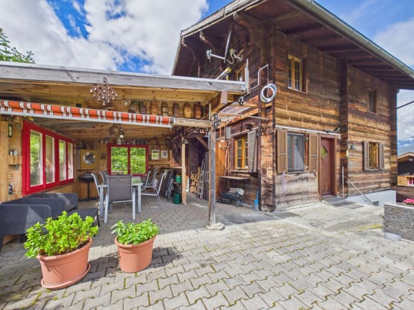Immobilie in Ergisch - Charmantes Chalet mit Bauland und grosser Sommer-Loggia in Ergisch - Bild 6