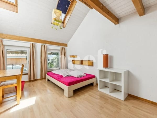 Immobilie in Sorens - Maison jumelée de 6.5 pièces avec jardin à vendre à Sorens - Bild 10