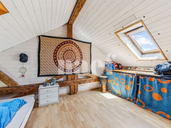 Immobilie in Sorens - Maison jumelée de 6.5 pièces avec jardin à vendre à Sorens - Bild 11