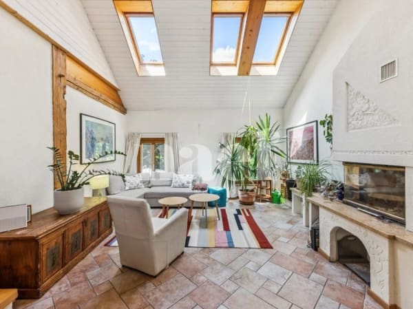 Immobilie in Sorens - Maison jumelée de 6.5 pièces avec jardin à vendre à Sorens - Bild 6