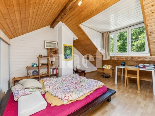 Immobilie in Sorens - Maison jumelée de 6.5 pièces avec jardin à vendre à Sorens - Bild 8