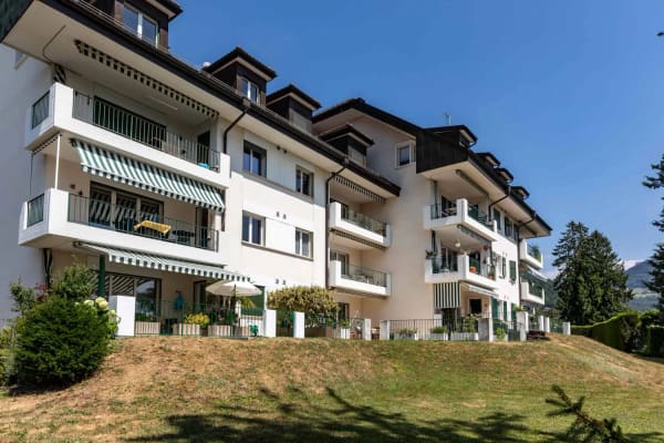 Immobilie in St-légier-la Chiésaz - Appartement de 3.5 au dernier étage avec vue sur le lac - Bild 0