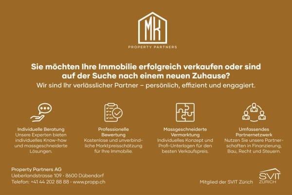 Immobilie in Oberglatt Zh - Gepflegte 3.5-Zimmer-Gartenwohnung - Bild 6