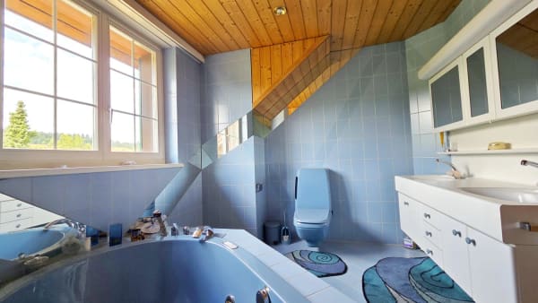 Immobilie in Lohn-ammannsegg - Wohnen wie im Einfamilienhaus - grosse 4 ½-Zimmer-Dachwohnung mit eigenem Eingang, Keller und Garten - Bild 11