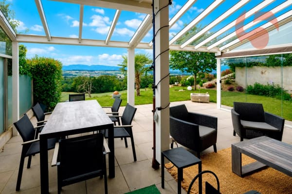 Immobilie in Bercher - Magnifique villa de 4.5 piÃ¨ces avec vue panoramique sur le Jura et la campagne environnante - Bild 1