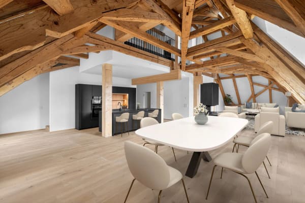 Immobilie in Zizers - Zizers: Dachmaisonette mit Schlossambiente - Bild 0
