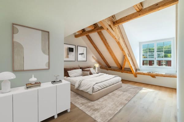 Immobilie in Zizers - Zizers: Dachmaisonette mit Schlossambiente - Bild 2