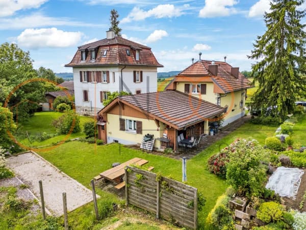 Immobilie in Boudevilliers - La JonchÃ¨re - Val-de-Ruz : villa individuelle 5 piÃ¨ces et jardin - Bild 2