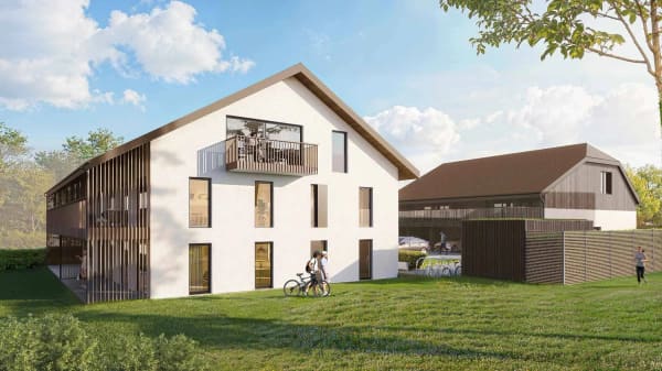 Immobilie in Corcelles-sur-chavornay - Appartement de 3.5 piÃ¨ces en attique avec vue sur le Jura - Bild 2