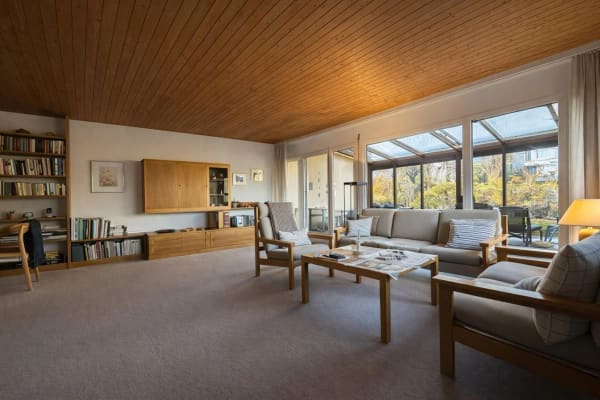 Immobilie in Hinteregg - Familienfreundliches Doppeleinfamilienhaus mit Wintergarten und schÃ¶ner Aussicht in Hinteregg - Bild 3