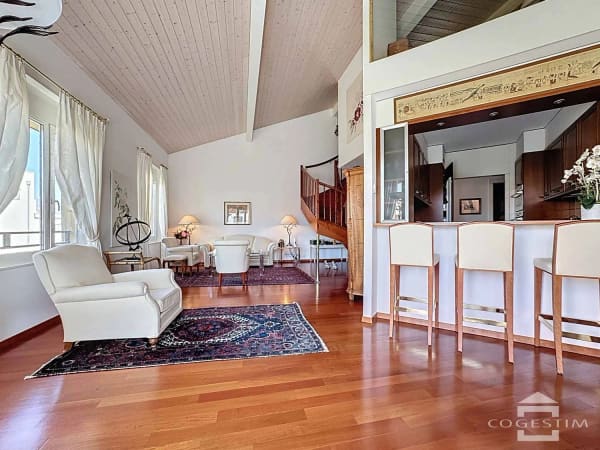 Immobilie in Prangins - Magnifique duplex en attique de 6.5 piÃ¨ces - Bild 1