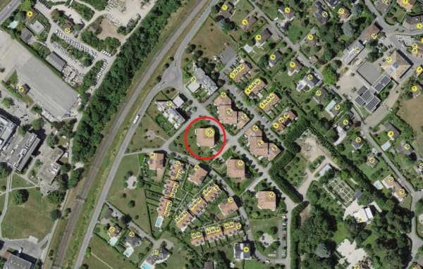 Immobilie in Prangins - Magnifique duplex en attique de 6.5 piÃ¨ces - Bild 10