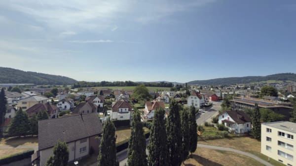 Immobilie in Dottikon - SchÃ¶ne Aussichten! Helle und gemÃ¼tliche Wohnung im 7. OG mit toller Bergsicht! - Bild 2