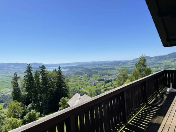 Immobilie in Rieden Sg - Ferienhaus mit traumhafter ZÃ¼richsee- und Alpensicht - 894 mÂ² GrundstÃ¼ck - Bild 3