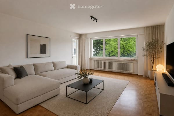 Immobilie in Hausen Ag - Renovierte 4-Zimmer-Wohnung im Erdgeschoss in Hausen AG - Bild 0