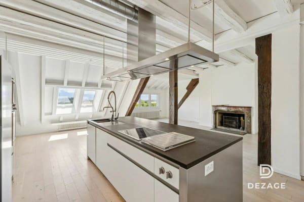 Immobilie in Vufflens-la-ville - Appartement de caractÃ¨re avec vue panoramique et jardin au coeur du village ! - Bild 1