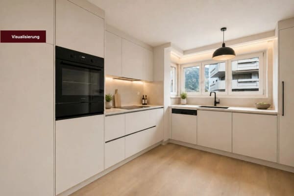 Immobilie in Visp - 170 mÂ² WohngefÃ¼hl mit Charakter und Walliser Bergpanorama - Bild 2
