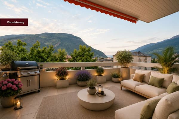 Immobilie in Visp - 170 mÂ² WohngefÃ¼hl mit Charakter und Walliser Bergpanorama - Bild 4