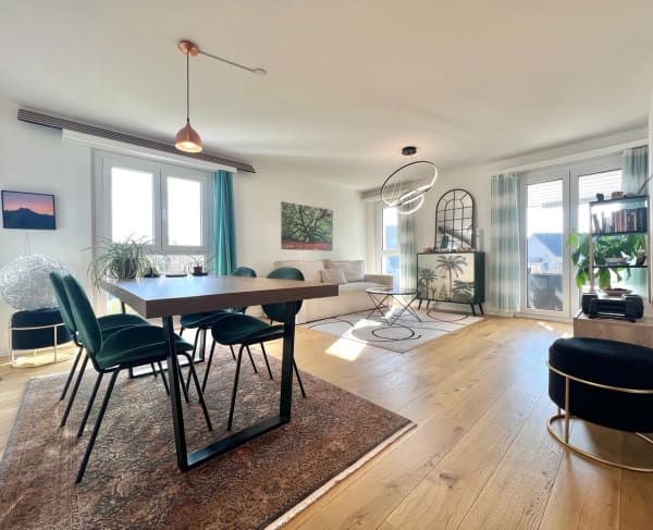 Immobilie in Fétigny - Charmant appartement 4,5 pièces rénové à quelques minutes de Payerne - Bild 1
