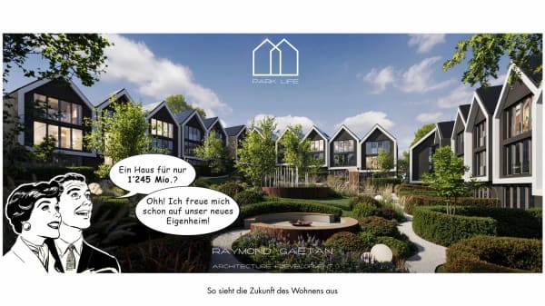 Immobilie in Schönenbuch - Das letzte Haus mit 160m2 Wohnfläche und 50m2 grossem Garten - Bild 3