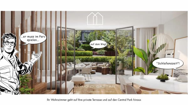 Immobilie in Schönenbuch - Das letzte Haus mit 160m2 Wohnfläche und 50m2 grossem Garten - Bild 4