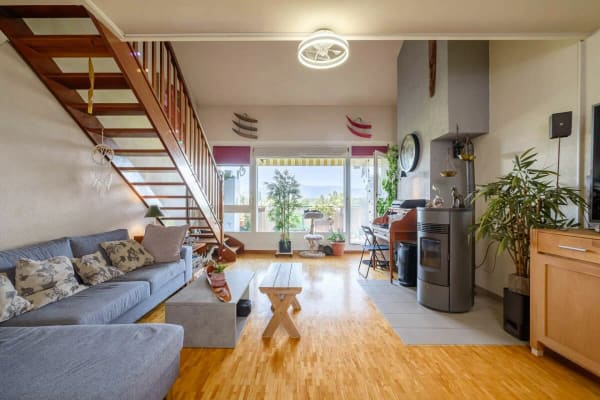 Immobilie in Athenaz - Bel appartement en attique - duplex - vue dÃ©gagÃ©e - Bild 2