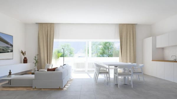 Immobilie in Cama - ATTICO 4.5 LOCALI CON AMPIA TERRAZZA - Bild 6