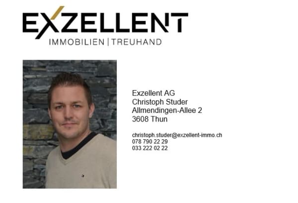 Immobilie in Uetendorf - Moderne Neubau 3.5-Zimmer EG Wohnung in Uetendorf - Bild 5