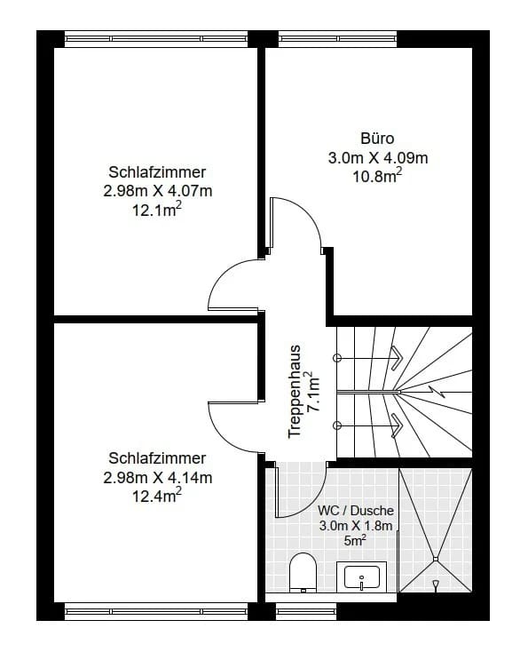 Immobilie in Oetwil Am See - Wohnen mit Komfort und zwei sonnigen Terrassen - Bild 12