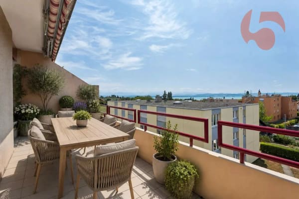 Immobilie in Bevaix - Bel appartement traversant de 4,5 pièces - Bild 2
