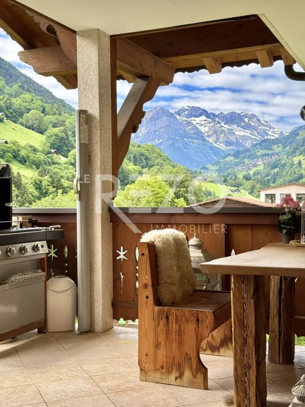 Immobilie in Troistorrents - Appartement de 4,5 piÃ¨ces avec grand balcon et vue panoramique. Troistorrents, VS - Bild 1