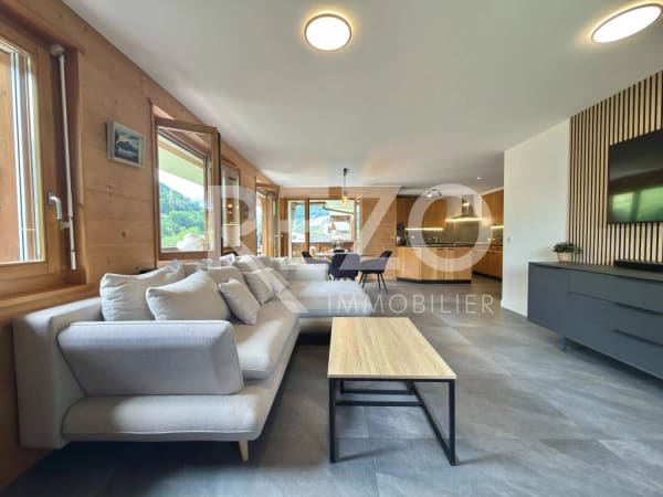 Immobilie in Troistorrents - Appartement de 4,5 piÃ¨ces avec grand balcon et vue panoramique. Troistorrents, VS - Bild 4