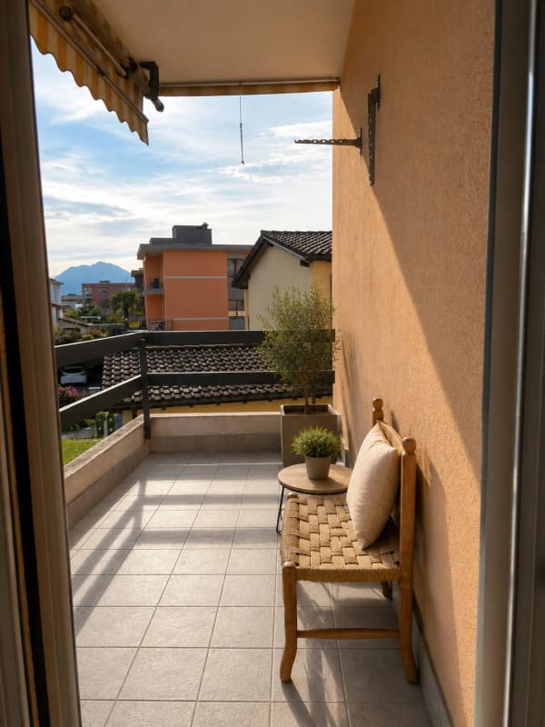Immobilie in Gravesano - GRAVESANO Ã¢ 4.5 LOCALI CON TERRAZZA E TRE CAMERE - Bild 4