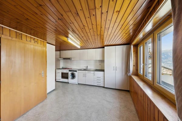 Immobilie in Bürchen - Heimelige 3,5-Zimmerwohnung mit Ausbaureserve in Bürchen VS - Bild 9