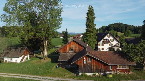 Immobilie in Ottikon - Bauernhaus mit Einliegerwohnung und NebengebÃ¤ude in Ottikon, Gemeinde Gossau - Bild 0