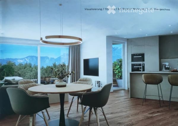 Immobilie in Sennwald - Moderne 3.5-Zimmer-Terrassenwohnung mit Blick ins GrÃ¼ne in Sennwald - Bild 1