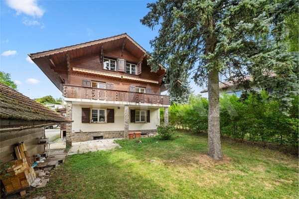 Immobilie in Giffers - Magnifique grand chalet offrant un grand potentiel au cur de Giffers - Bild 5