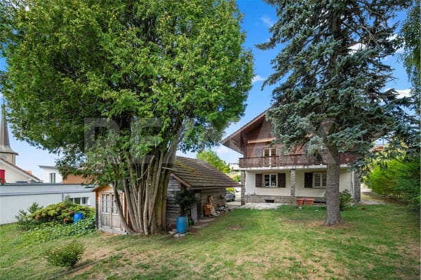 Immobilie in Giffers - Magnifique grand chalet offrant un grand potentiel au cur de Giffers - Bild 7