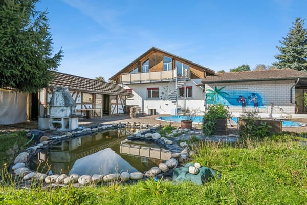 Immobilie in Boningen - Einfamilienhaus mit grosszÃ¼gigem GrundstÃ¼ck & vielseitigen NutzungsmÃ¶glichkeiten - Bild 0