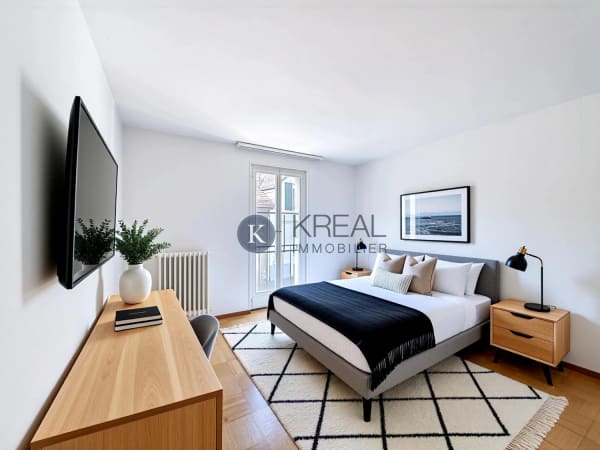 Immobilie in Bussigny - Au coeur de Bussigny - Appartement de 2,5 pièces avec balcon - Bild 1