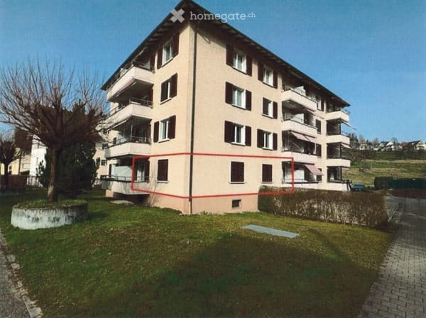 Immobilie in Kollbrunn - Charmante 3.5-Zimmer-Wohnung in Kollbrunn zu kaufen - Bild 0