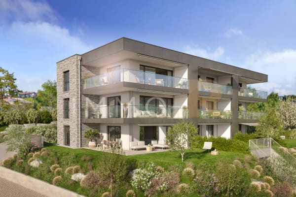 Immobilie in Tatroz - Dernier appartement 2,5 pièces avec jardin - Bild 1