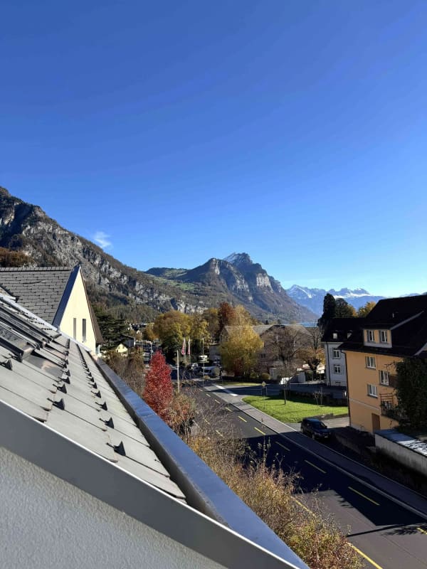 Immobilie in Weesen - Sonnige Dachwohnung mit herrlicher Weitsicht (B1-3) - Bild 9