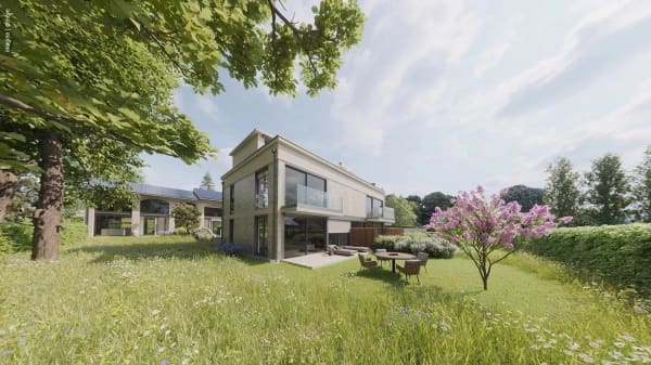 Immobilie in Anières - Luxury triplex with private elevator serving all levels, from basement - Bild 0