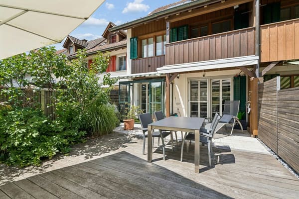 Immobilie in Kyburg - Zeitgemässes 4.5-Zimmer-Reihenmittelhaus mit sonnigem Garten - Bild 11