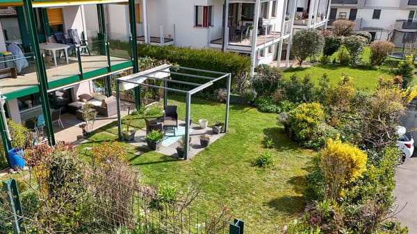Immobilie in Lutry - Charmant duplex avec jardin et vue sur lac et montagnes - Bild 0