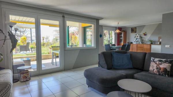 Immobilie in Lutry - Charmant duplex avec jardin et vue sur lac et montagnes - Bild 1