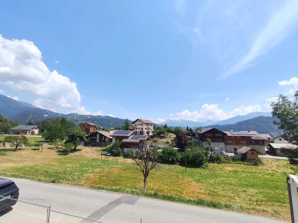 Immobilie in Fortunau - Charmant appartement de 2.5 pièces avec vue à Fortunau (Ayent) - Bild 1