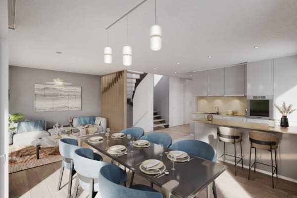 Immobilie in Sorens - Villa jumelle A2 - 5,5 piÃ¨ces sur un terrain de 274 mÂ² - Bild 5
